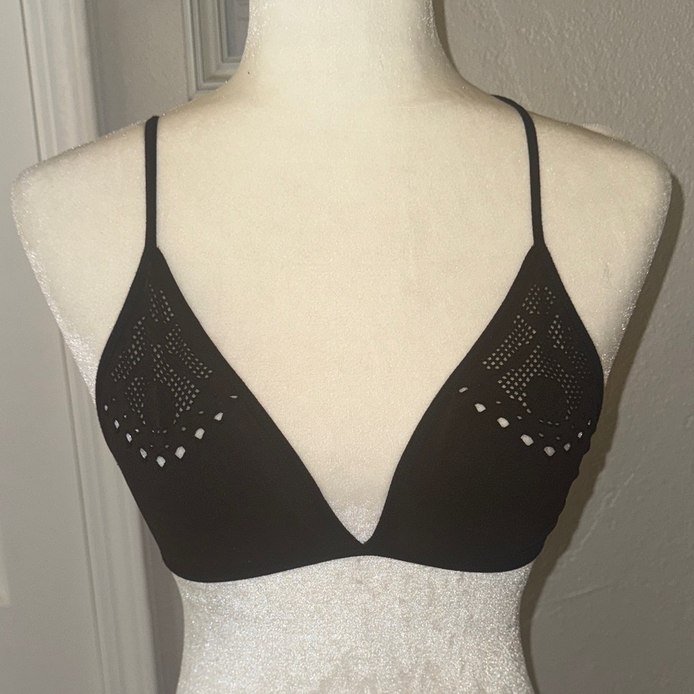 Elegant Black Lace Bralette intimately free people